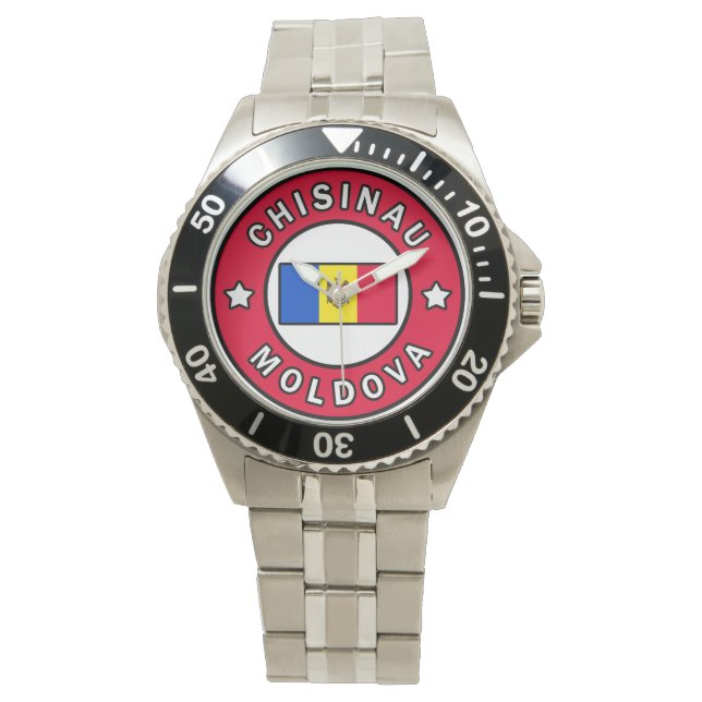 Chisinau Moldau Armbanduhr (Vorderseite)