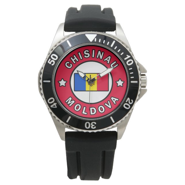 Chisinau Moldau Armbanduhr (Vorderseite)