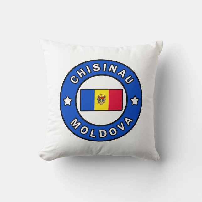 Chisinau Moldau Kissen (Vorderseite)