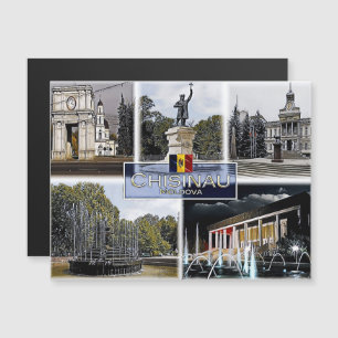 Chisinau - Moldau - Mosaik - Magnetkarte