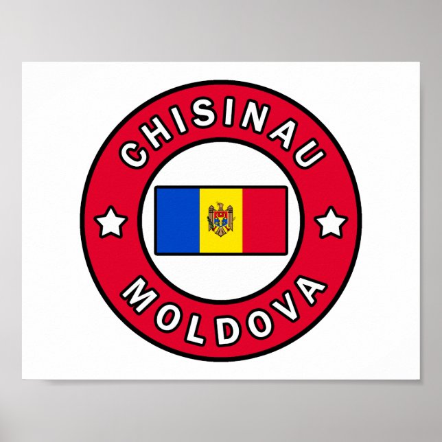 Chisinau Moldau Poster (Vorne)