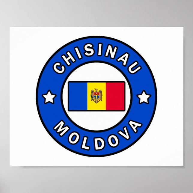 Chisinau Moldau Poster (Vorne)