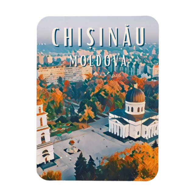 Chisinau (Stadt) Magnet (Vertikal)