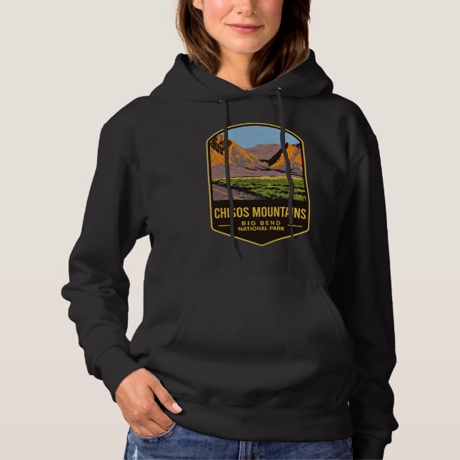 Chisos Mountains Big Bend Nationalpark Hoodie (Vorderseite)