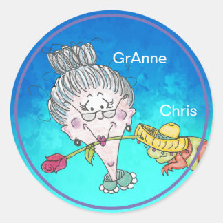 Chistmas Chameleon Stickers