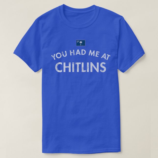 Chitlins Chitterlings South Carolina Festival Pig  T-Shirt (Design vorne)