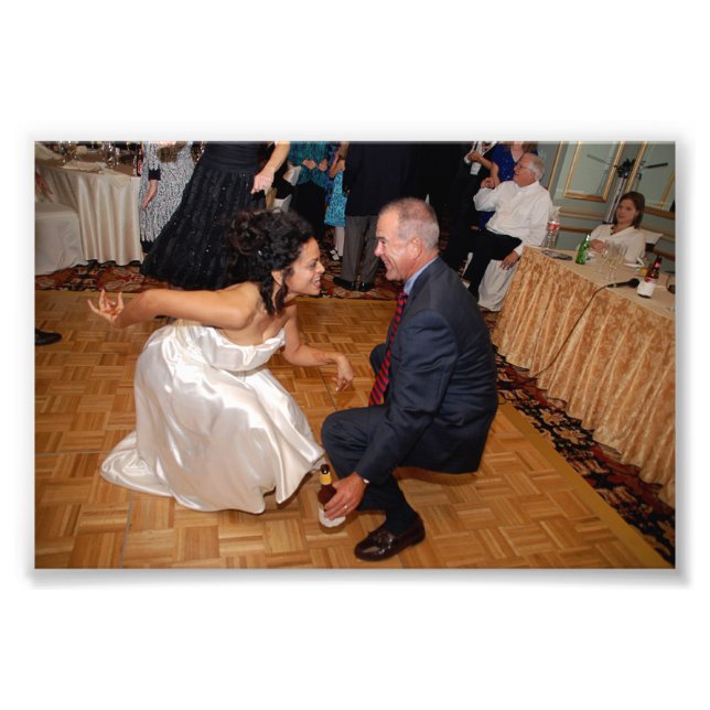 Chitra & Jeffrey: Hochzeit Fotodruck (Vorne)