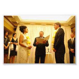 Chitra & Jeffrey: Hochzeit Fotodruck