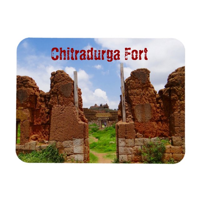 Chitradurga Fort, Karnataka, Indien Magnet (Horizontal)