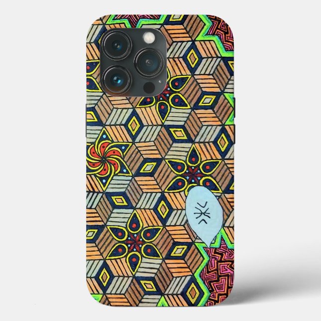 "Chitta Vritti Nirodha" Case-Mate iPhone Hülle (Rückseite)