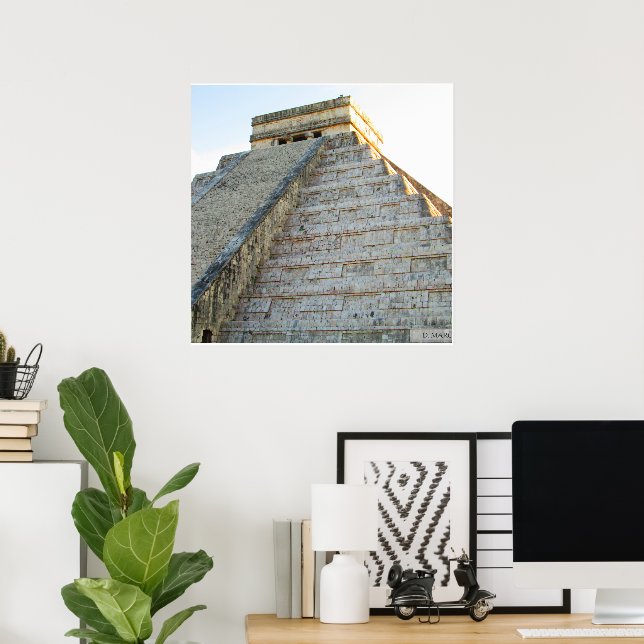 CHITZENITZA PYRAMID Poster (Heimbüro)