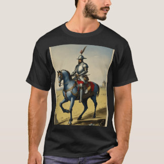 "Chivalric Ritter auf dem Pferd - Zeitloses Mittel T-Shirt