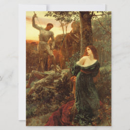 Chivalry (nach Frank Dicksee) Karte