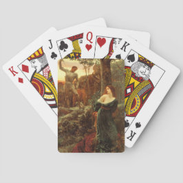 Chivalry (nach Frank Dicksee) Spielkarten