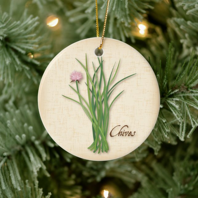 Chives Herb Ornament (Baum)