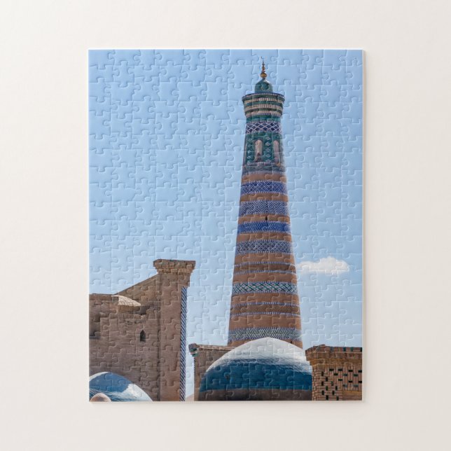 Chiwa, Usbekistan - Islam Khodja Minaret Puzzle (Vertikal)