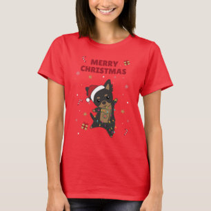 Chiwawa Christmas Dog Winter Animals Hunde T - Shi T-Shirt