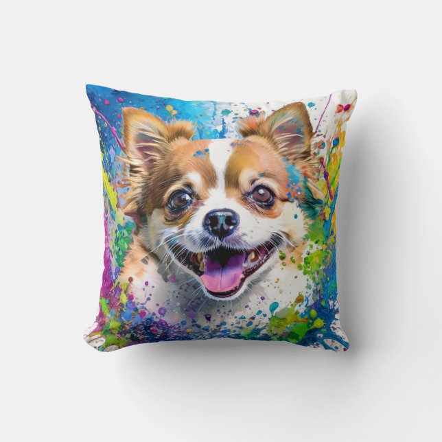 Chiwawa Dog Kissen (Vorderseite)