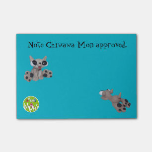 Chiwawa Montag genehmigte Posten-it® Anmerkungen Post-it Klebezettel