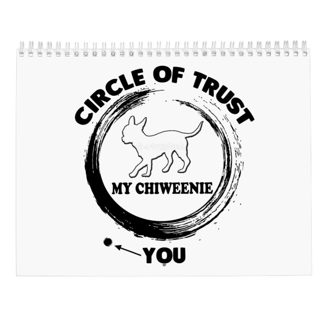Chiweenie Kalender-Geschenke für Kalender (Rückseite)