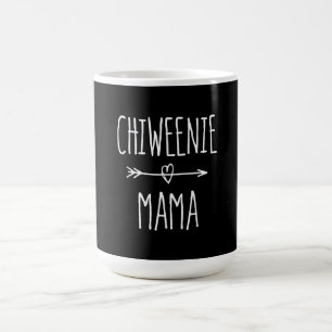 Chiweenie Mama chihuahua Mama-Geschenk Kaffeetasse