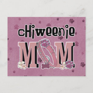 ChiWeenie-MAMA Postkarte