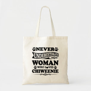 Chiweenie Tote Beutel Geschenke für Vater Mama Fra Tragetasche