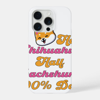 Chiweenie-Vater halb Chihuahua Dachshund Lustiges  iPhone 15 Pro Hülle