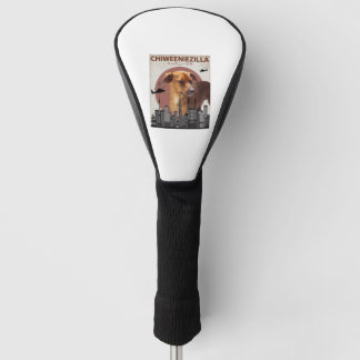 Chiweeniezilla Funny Chiweenie T - Shirt Dog Lover Golf Headcover