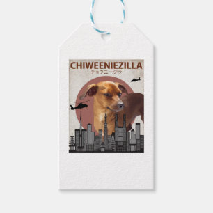 Chiweeniezilla Lustiges Chiweenie T-Shirt Hunde Li Geschenkanhänger