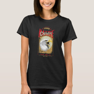 Chiwere Native American Adler Geist Vintage Ehre T-Shirt