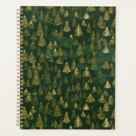 Chiyogami-Planer für Grüne und Goldene Kiefernwäld Planer