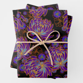 Chiyogami Yuzen Washi Stil Muster Wrapping Paper Geschenkpapier Set