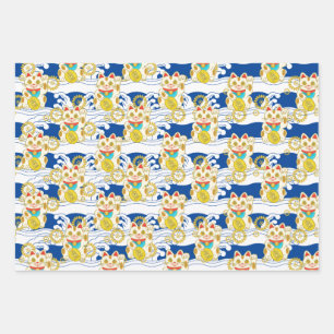 Chiyogami Yuzen Washi Style Muster Geschenkpapier Set