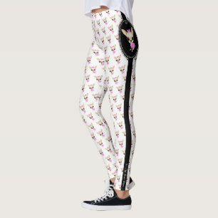 ChiYum Yum Druck-Gamaschenlogo Leggings