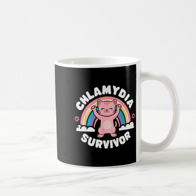 Chlamydia-Überlebender  Kaffeetasse (Rechts)