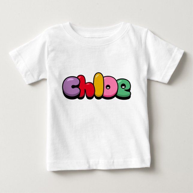 Chloe Baby T-shirt (Vorderseite)