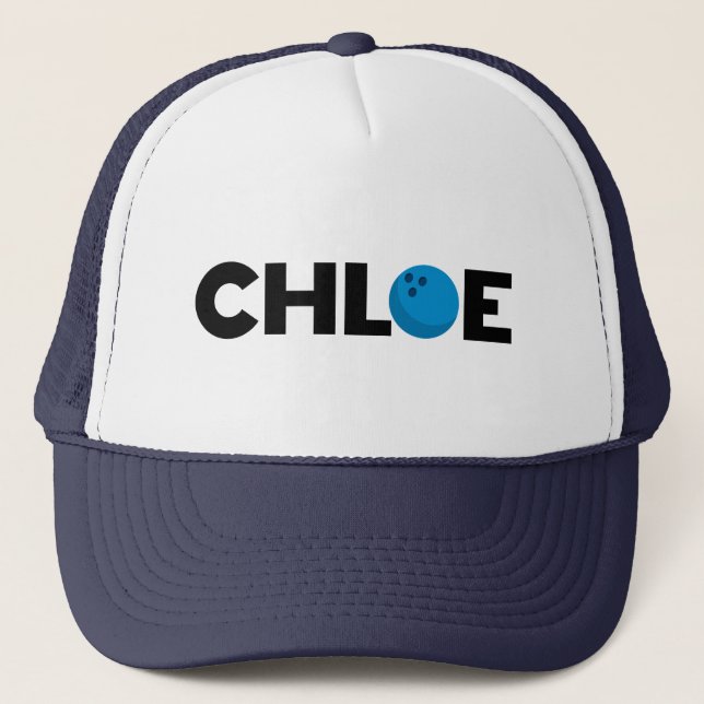 Chloe Bowling Truckerkappe (Vorderseite)