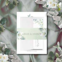Chloe Einfache Elegante Grüne Hochzeit