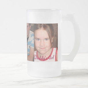 Chloe Engel - besonders angefertigt Mattglas Bierglas