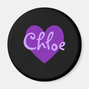 Chloe in Lila Magnet