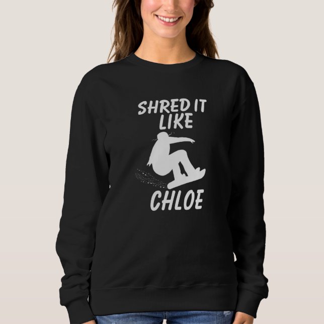 Chloe Kim Sweatshirt (Vorderseite)