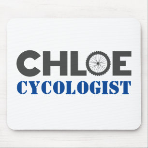 Chloe Mountain Biker Mouse Pad Mousepad