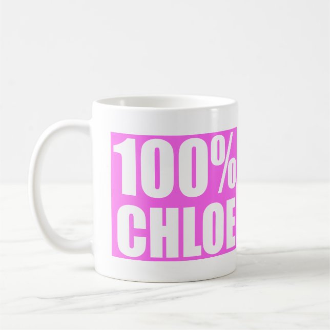 Chloe Name Kaffeetasse (Links)