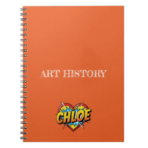 Chloe Orange Notizblock