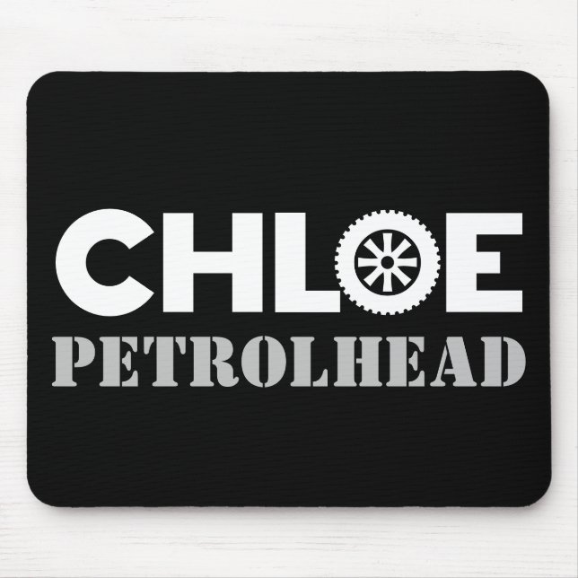 Chloe Petrol Head Mousepad (Vorne)