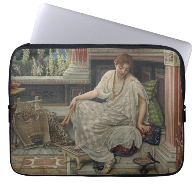Chloe (von Edward Poynter) Laptopschutzhülle (Vorderseite)