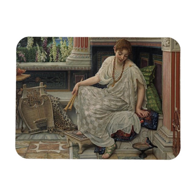 Chloe (von Edward Poynter) Magnet (Horizontal)