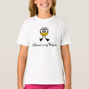 Chlor ist mein Parfüm - gelber Schwimmen-Charakte T-Shirt
