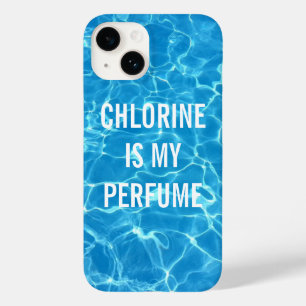 Chlor ist mein Parfüm-Schwimmbecken typografisch Case-Mate iPhone 14 Hülle